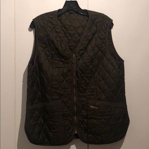 Barbour Betty Interactive Liner Vest - Olive Green